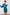 Thumbnail for Teal Vegan Leather Mini Jaspre Skirt Petite