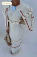 Ivory and Red Harper Dress