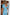 Thumbnail for Model wearing Blue Stripe Kiki Top