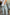 Thumbnail for Scallop Detail Straight Leg Jeans