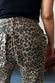 Leopard Lucia Scallop Detail Jeans