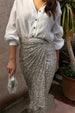 Sequin Maxi Wrap Jaspre Skirt