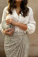 Sequin Maxi Wrap Jaspre Skirt