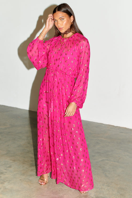 Pink Floral Savannah Dress