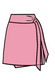 Pink Vegan Leather Mini Jaspre Skirt