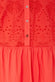 Red Palm Broderie Hayley Dress