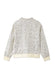 Silver Sequin Bomber Jacket