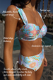Blue Dreamer Bikini Top