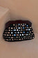 Black Beaded Mirror Bag