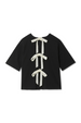 Black Bow Back T-Shirt