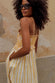 Yellow Stripe Ashley Dress