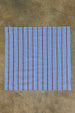 Blue Cotton Stripe Bandana