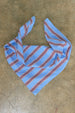 Blue Cotton Stripe Bandana