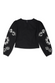 Black Enchanted Lillie Top