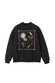 Black Nylon Bomber