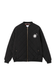 Black Nylon Bomber