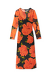 Black Poppy Aria Mesh Dress
