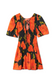 Black Poppy Mini Nara Dress