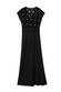 Black Crochet Shell Elodie Dress Petite