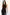 Thumbnail for caption_Model wears Black Cotton Ribbed Tank  in size S