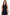 Thumbnail for caption_Model wears Black Cotton Ribbed Tank  in UK size 10/ US 6