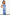Thumbnail for caption_Model wears Blue Mosaic Cami Top in UK size 10/ US 6