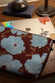 Blue & Burgundy Poppy Laptop Case