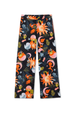 Navy Charm Button Through Pyjamas