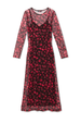 Cherry Mesh Soho Dress