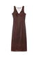 Chocolate Beaded Allegra Dress