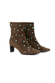 Chocolate Studded Suede Boots