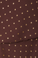 Chocolate Plisse Desiree Dress