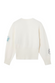 Cream Neon Embroidered Darcy Cardigan