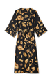 Deloris Satin Robe