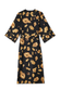 Deloris Satin Robe