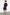 Thumbnail for caption_Model wears Black Vegan Leather Mini Fringe Jaspre Skirt in UK size 10/ US 6