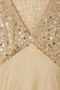 Gold Sequin Elodie Dress