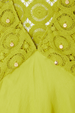 Green Shell Mini Elodie Dress