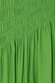 Green Shirred Nara Dress