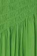 Green Shirred Nara Dress