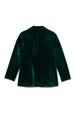 Emerald Velvet Blazer