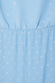 Ice Blue Plisse Tilly Dress