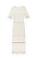 Ivory and Red Harper Dress