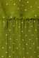 Khaki Mini Plisse Tilly Dress