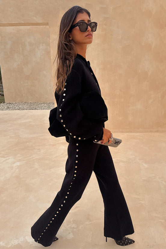 caption_Model is 5ft4” and is a size S, wearing a M