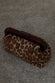 Lucia Leopard Denim Bag