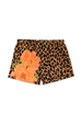 Poppy Leopard Shorts