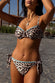 Leopard Whipstitch Tie Side Bikini Brief