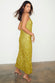 caption_Model wears  Lime Sequin Slip Dress in UK size 10 / US 6