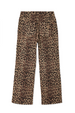 Leopard Lucia Scallop Detail Jeans